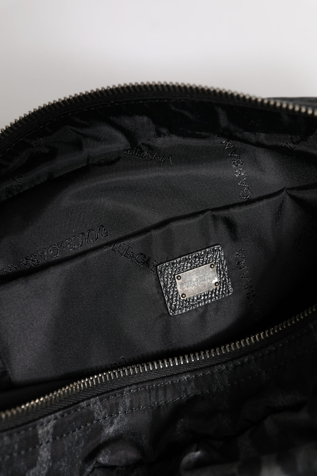 Black Gray Leopard DG Logo Belt Waist Fanny Pack Bag