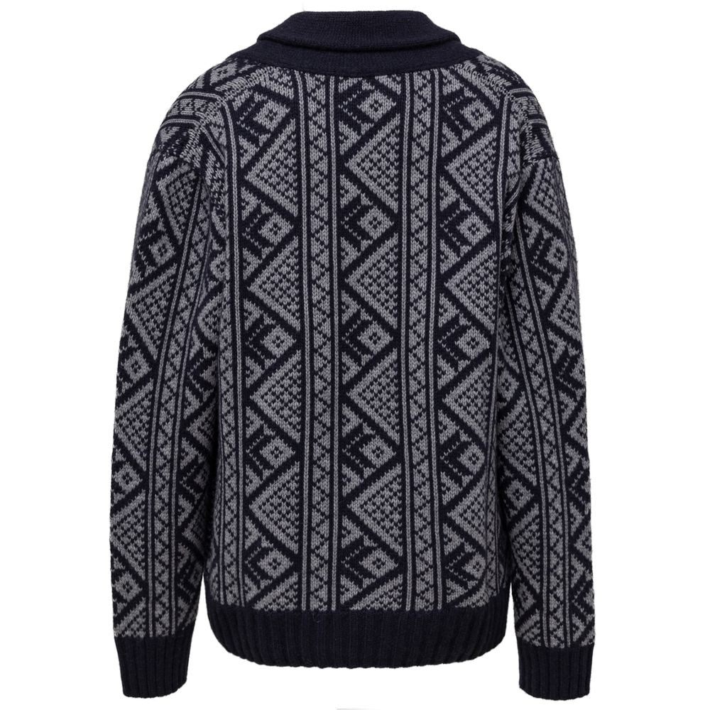 Bicolor Cashmere Cardigan