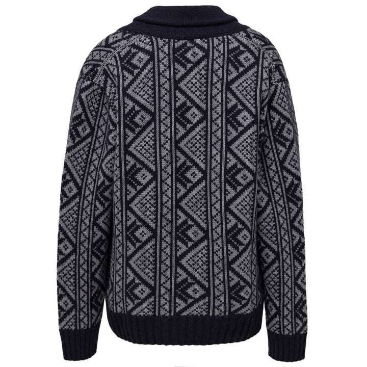 Bicolor Cashmere Cardigan