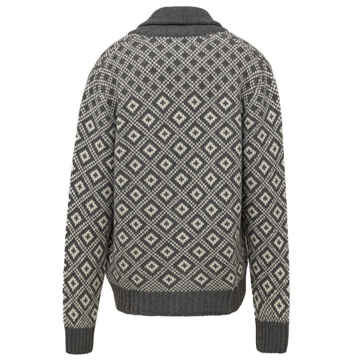 Bicolor Cashmere Cardigan