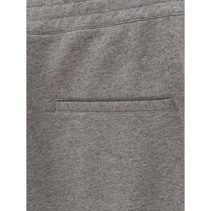 Alexander McQueen Gray Cotton Athletic Pants