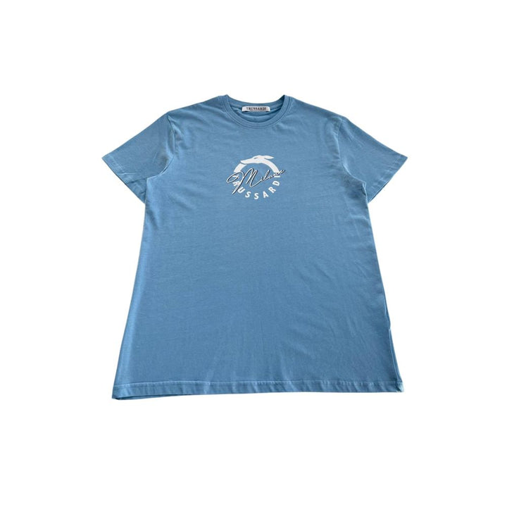 Light Blue Cotton T-Shirt