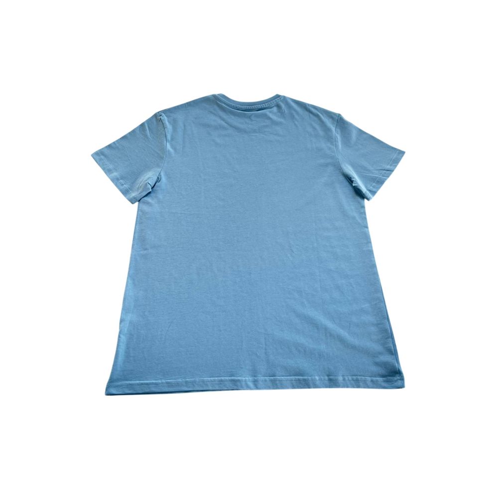Light Blue Cotton T-Shirt