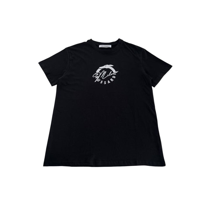 Black Cotton T-Shirt