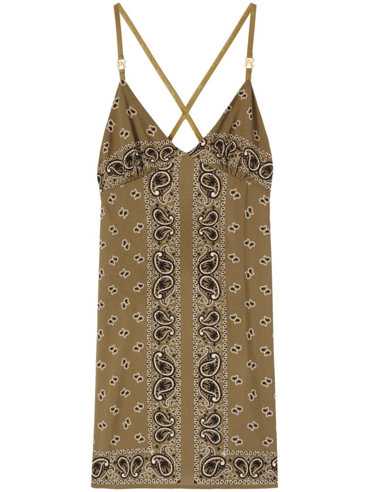 paisley-print slip dress-0