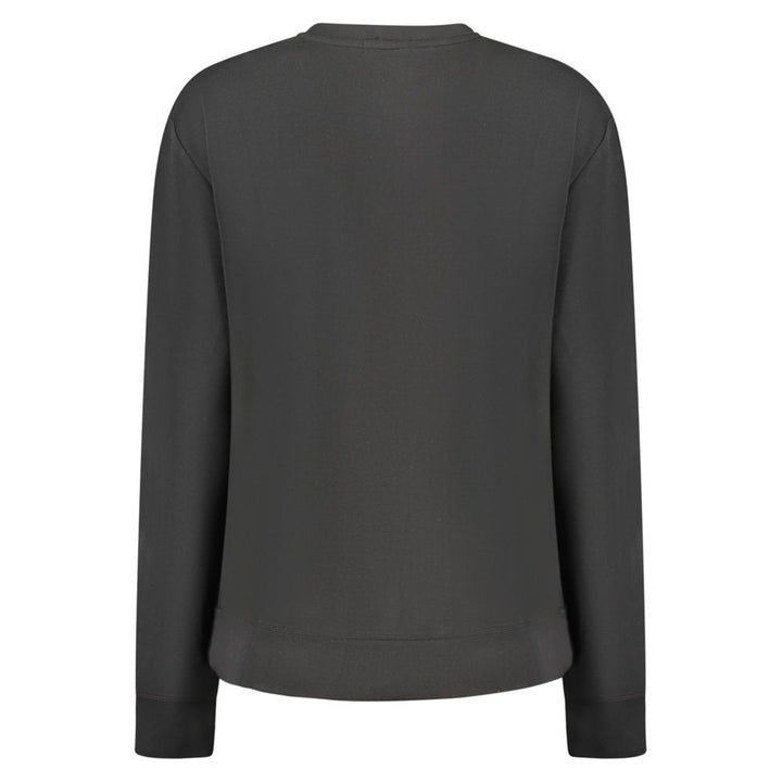 Black Polyester Women Sweater