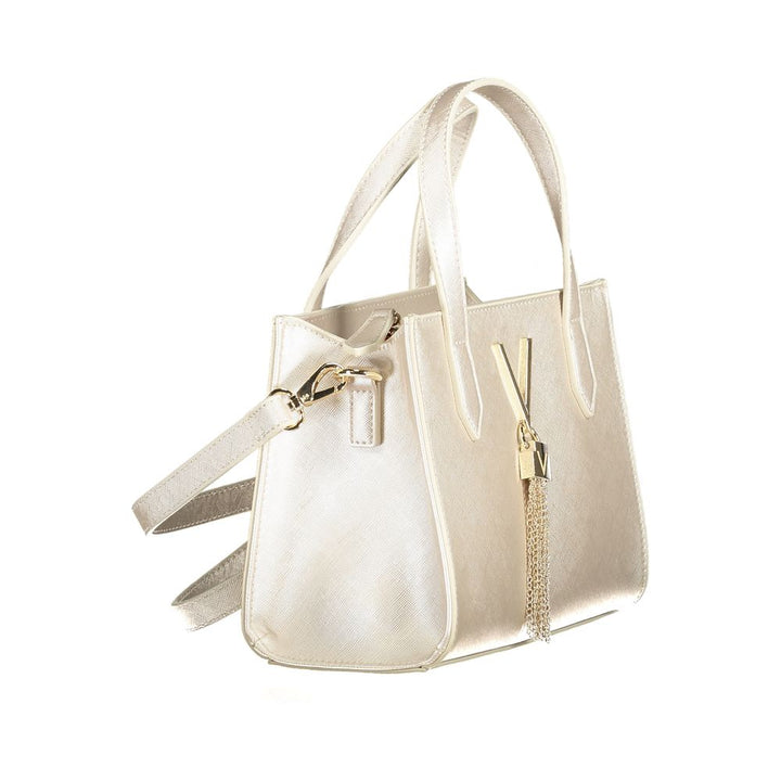Gray Polyethylene Women Handbag