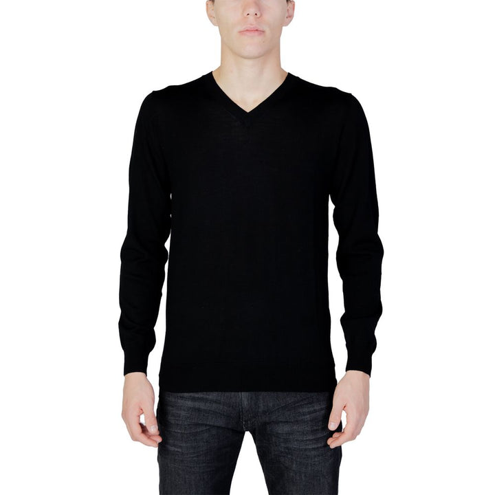 Black Wool T-Shirt