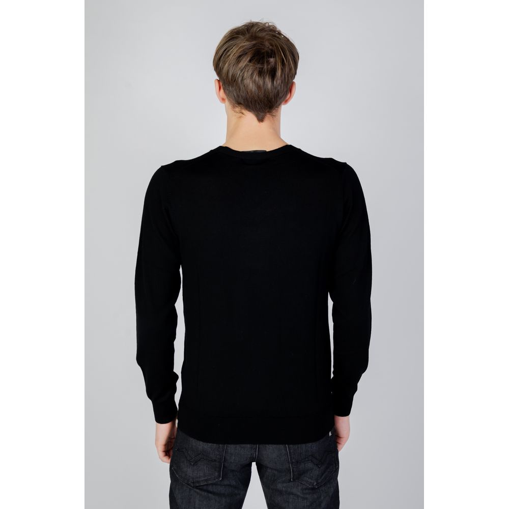 Black Wool T-Shirt