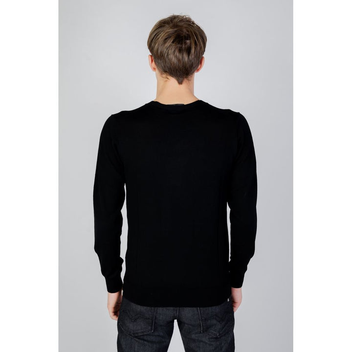 Black Wool T-Shirt
