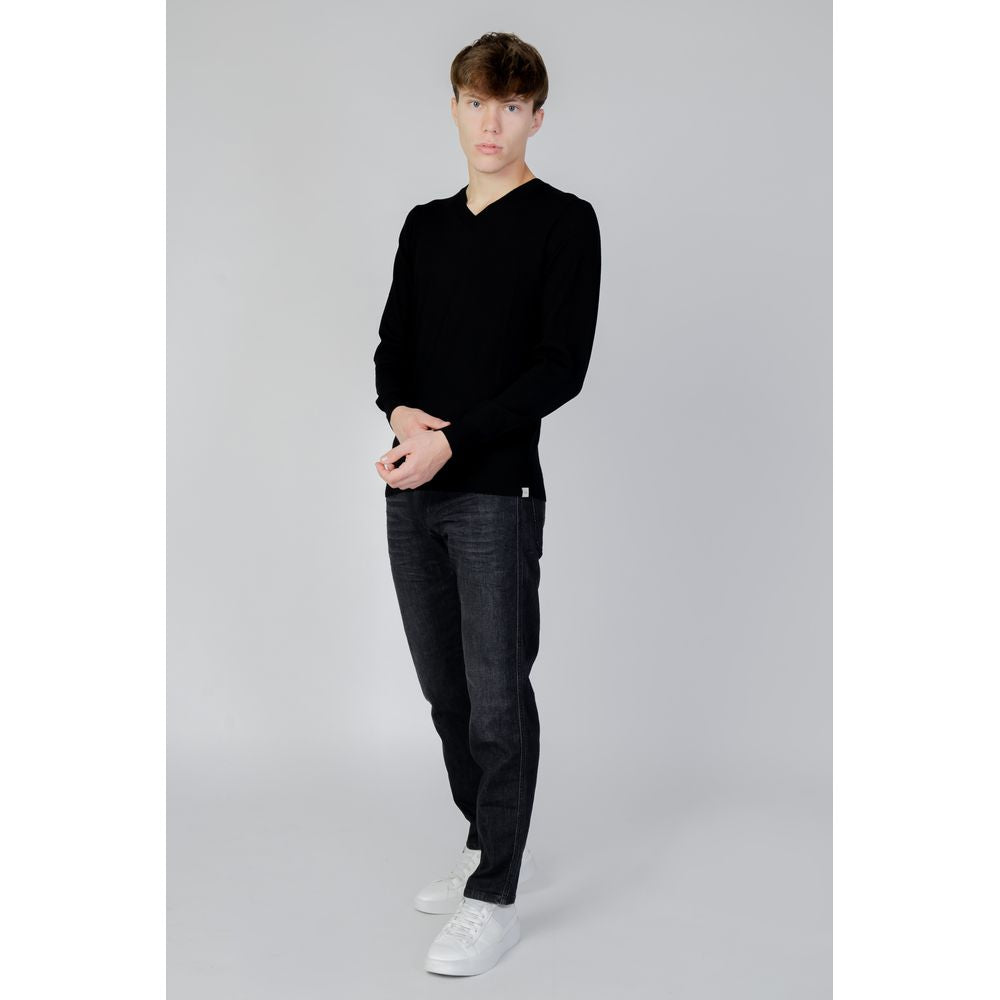 Black Wool T-Shirt
