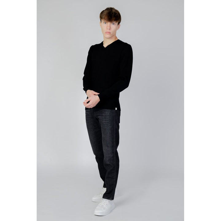 Black Wool T-Shirt