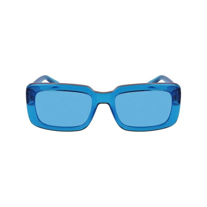 Blue Injected Sunglasses