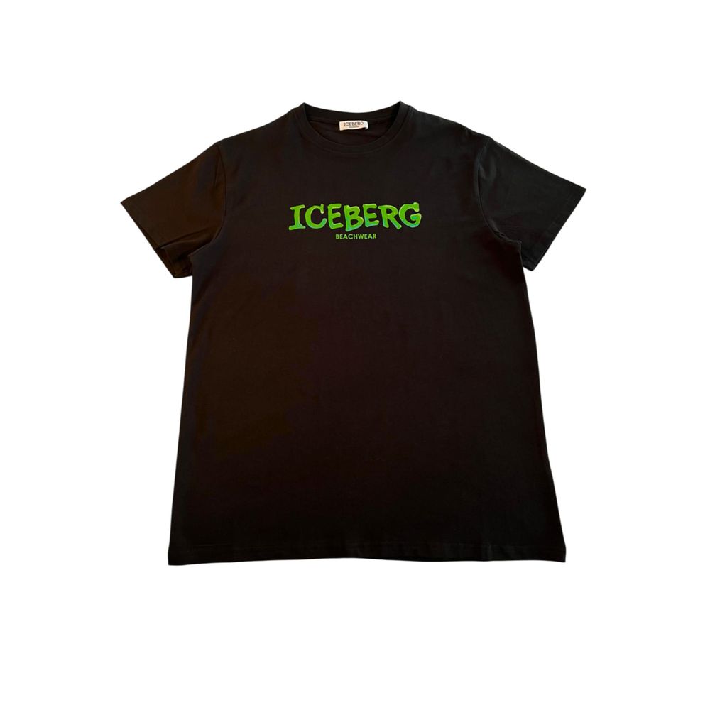 Black Cotton T-Shirt