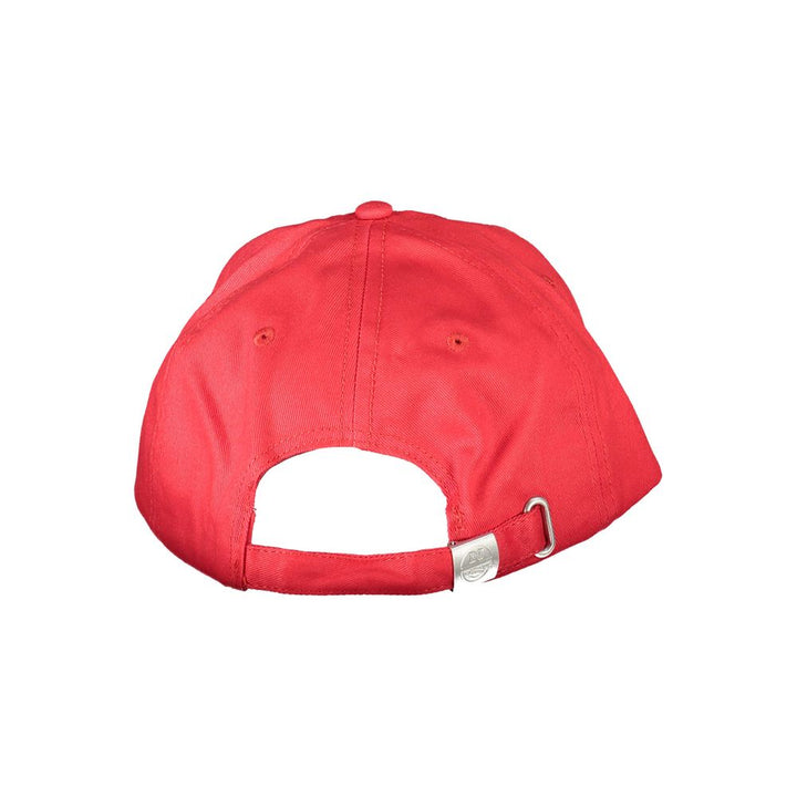 Red Cotton Men Cap