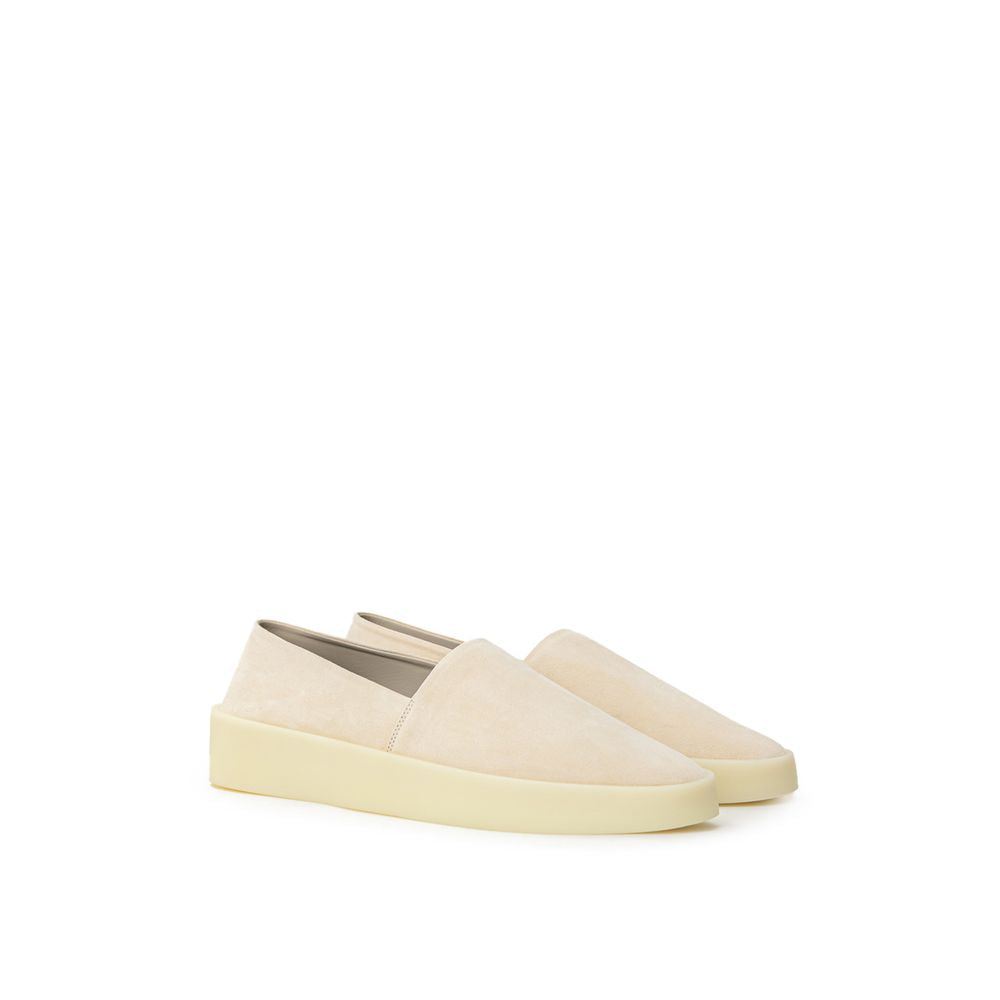 Beige Leather Loafer