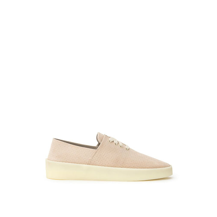 Beige Leather Sneaker