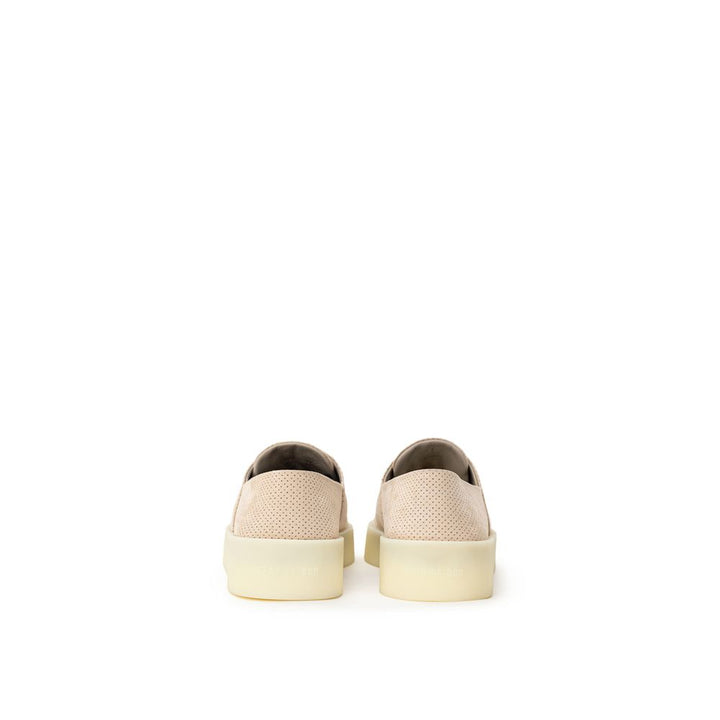 Beige Leather Sneaker