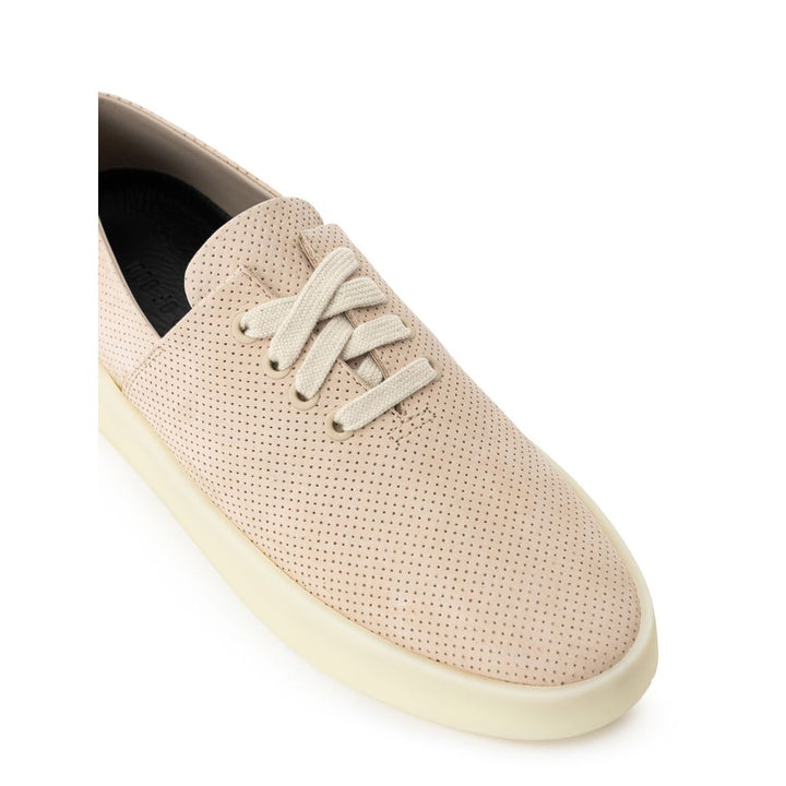 Beige Leather Sneaker