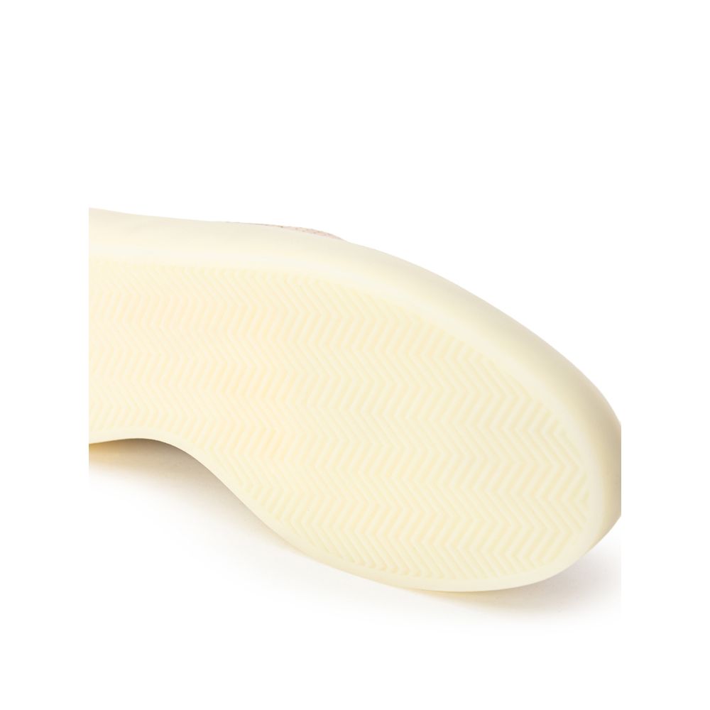 Beige Leather Sneaker