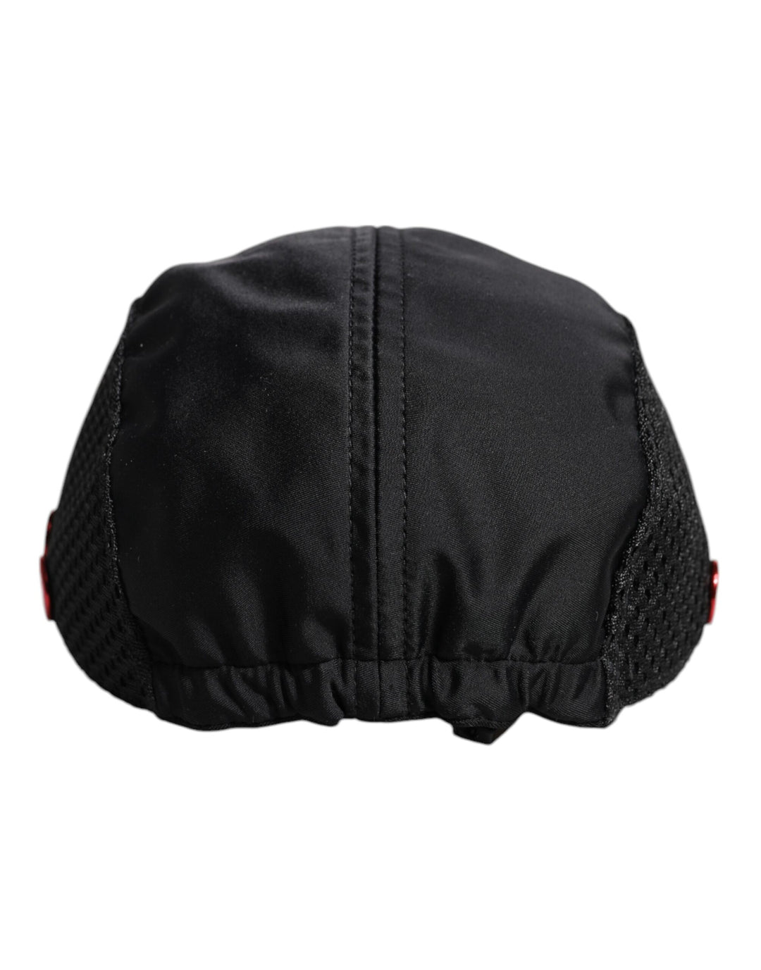 Black Nylon DG Logo 6 Panels Baseball Cap
