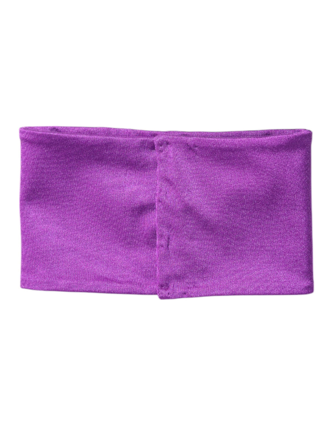 Purple Nylon Stretch Women Neck Warmer Scarf