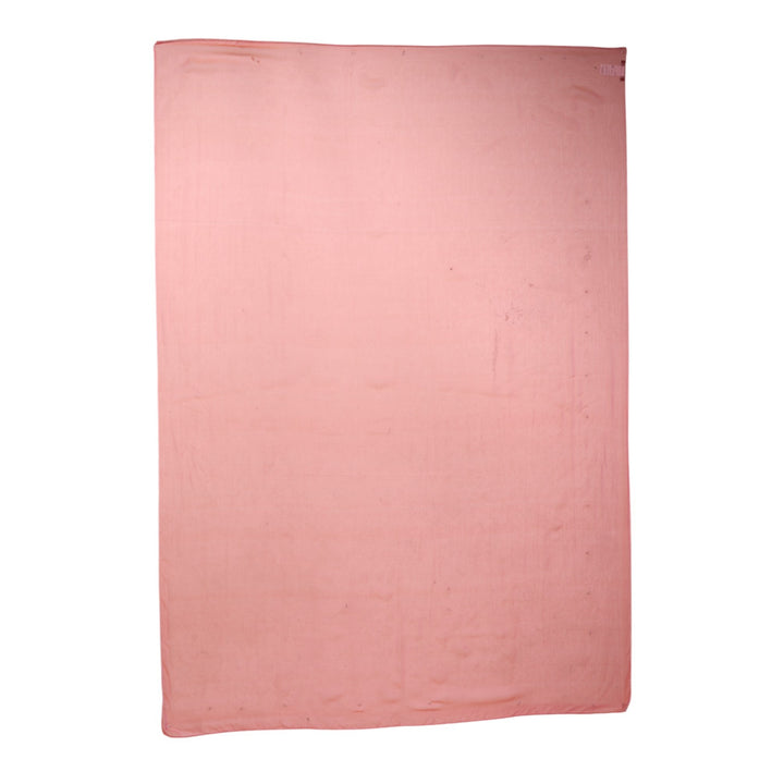 Pink Silk Rectangle Women Wrap Shawl Scarf