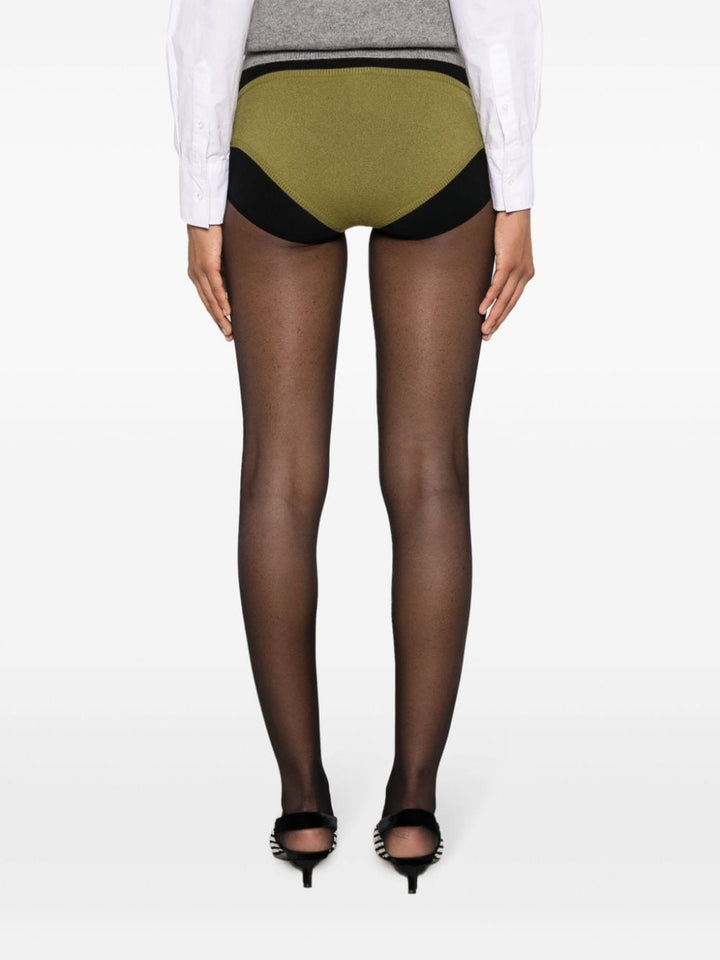 knitted mini shorts-7