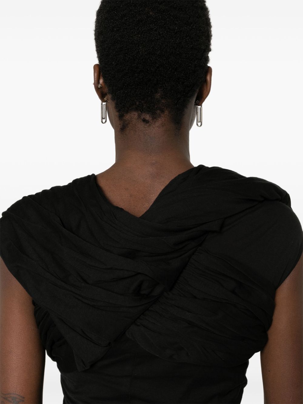 Harness T draped top-4