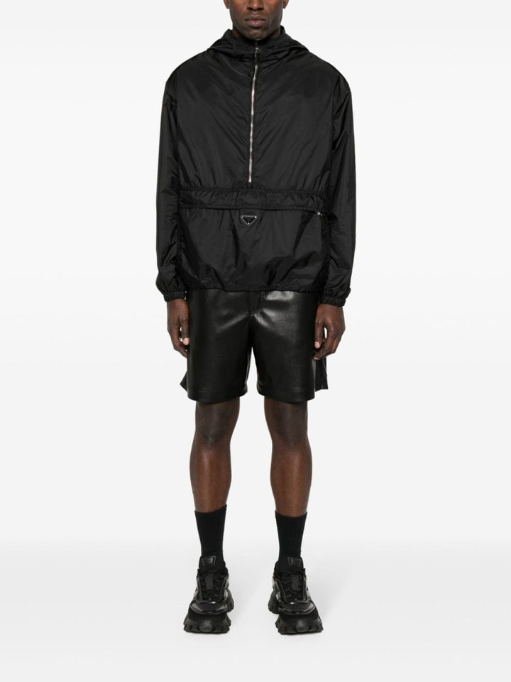 enamel-logo hooded jacket-2