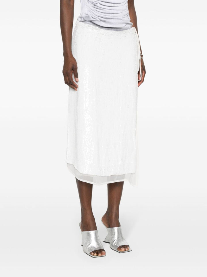 Gabriel sequinned wrap skirt-13
