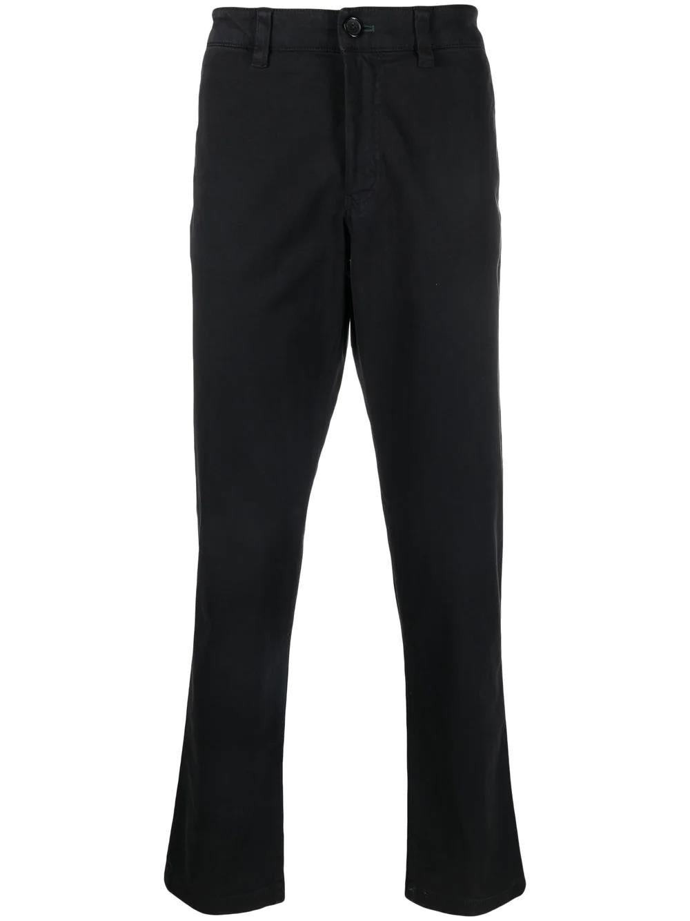 PAUL SMITH organic-cotton straight-leg trousers-0