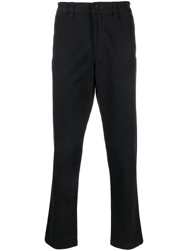 PAUL SMITH organic-cotton straight-leg trousers-0