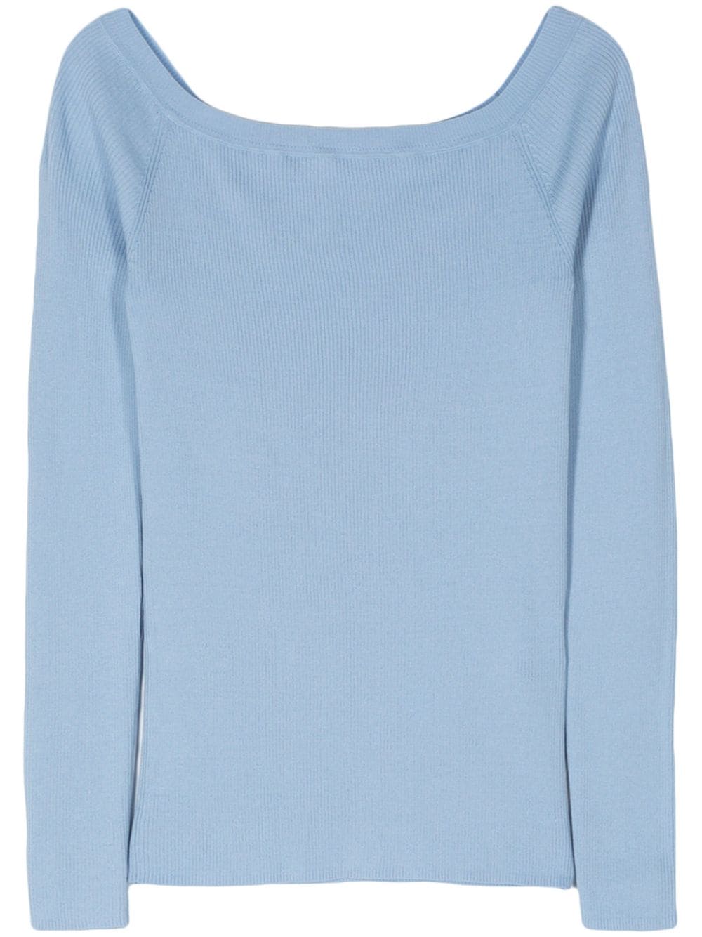 fine-ribbed jumper-3