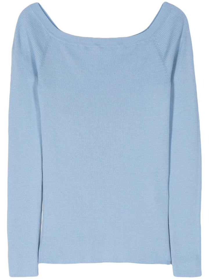 fine-ribbed jumper-3