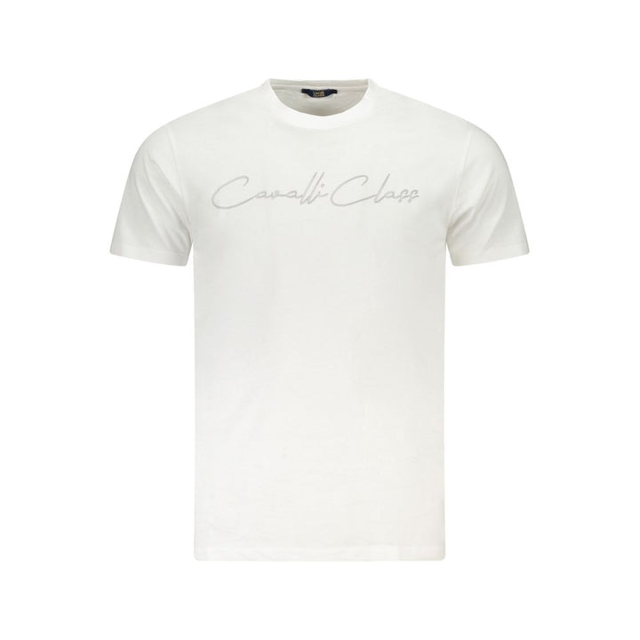 White Cotton Mens TShirt