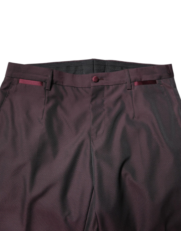 Maroon Single Breasted Formal 2 Piece Suit