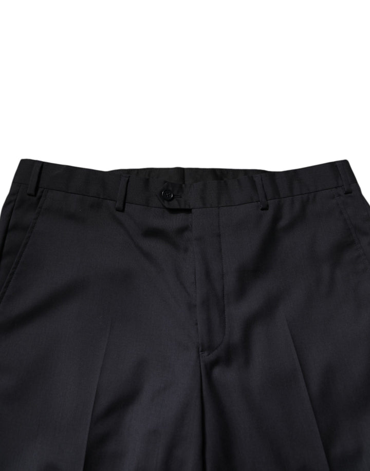 Black Single Breasted Formal 2 Piece Suit