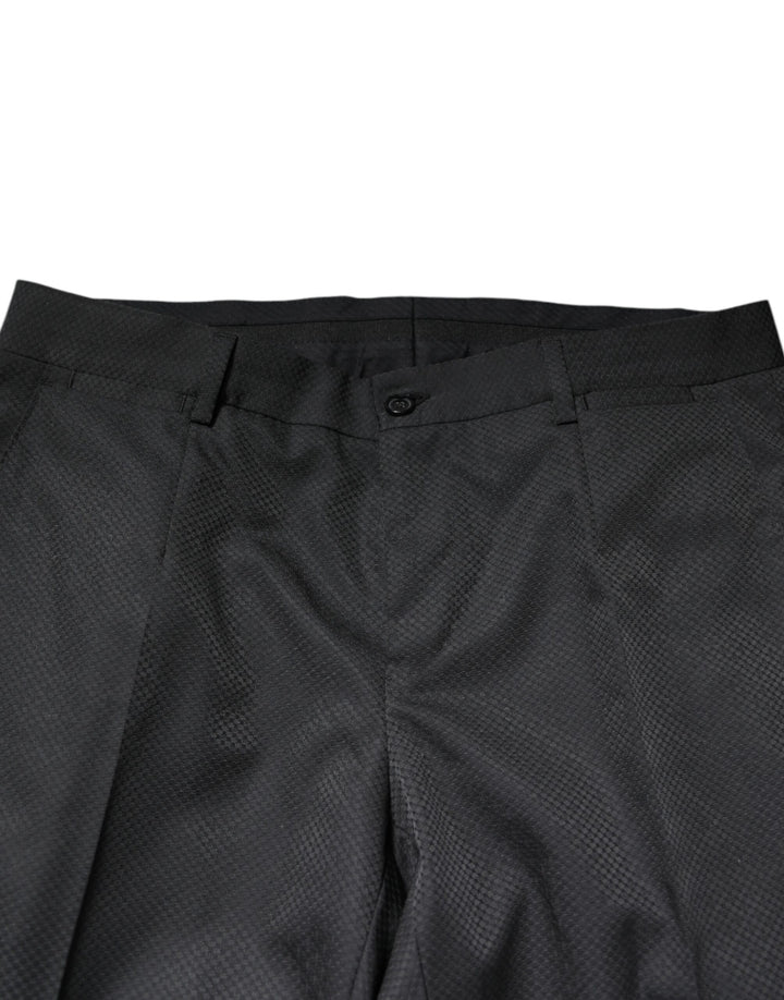 Black Single Breasted Formal 2 Piece Suit