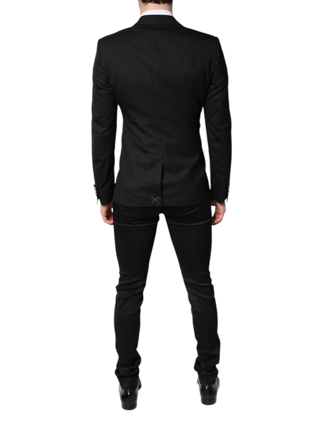 Black Single Breasted Formal 3 Piece Suit