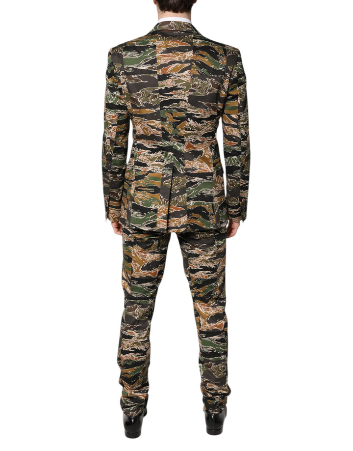 Multicolor TAORMINA Single Breasted 2 Piece Suit