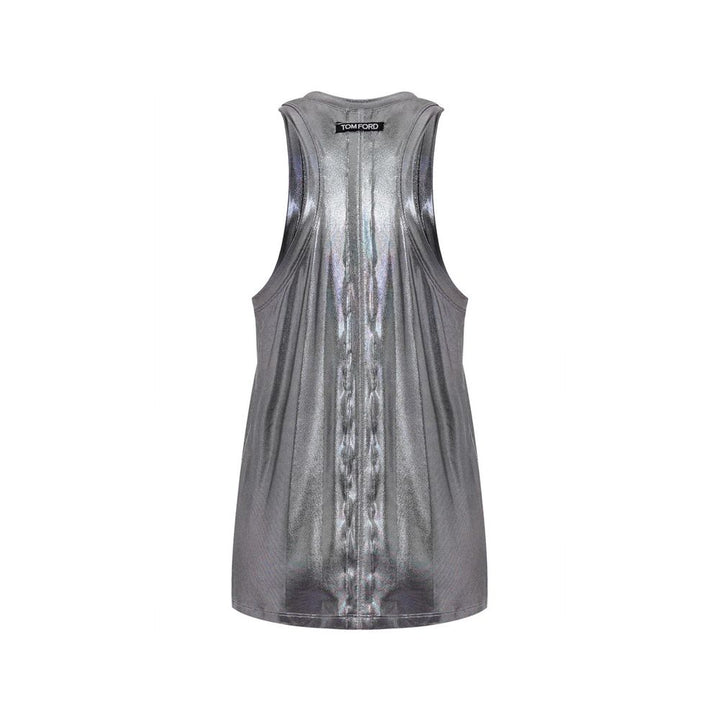 Silver Viscose Clothing