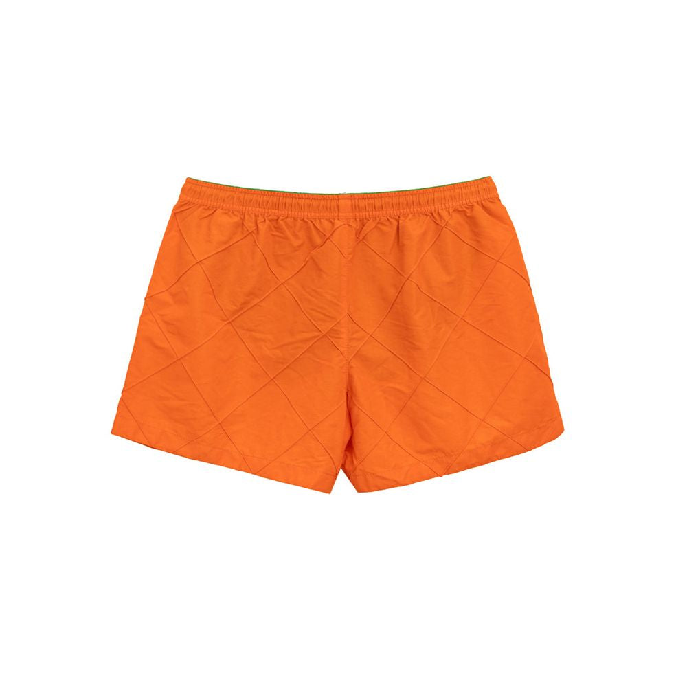 Orange Polyamide Swimwear