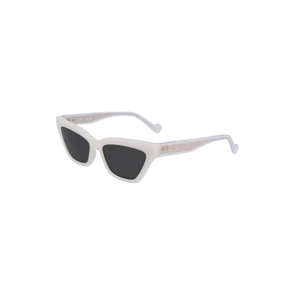 White Injected Women Sunglass