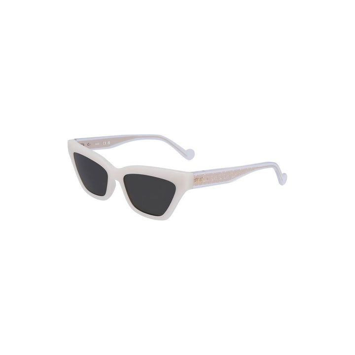 White Injected Women Sunglass