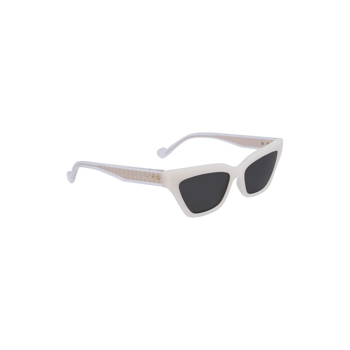 White Injected Women Sunglass