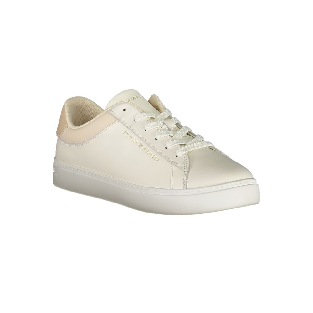 Beige Polyester Sneaker