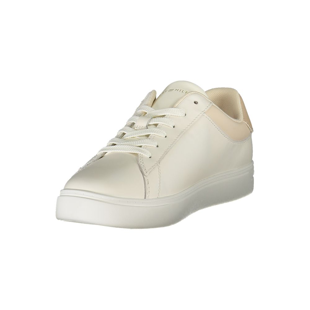 Beige Polyester Sneaker