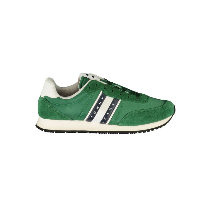 Green Polyester Sneaker