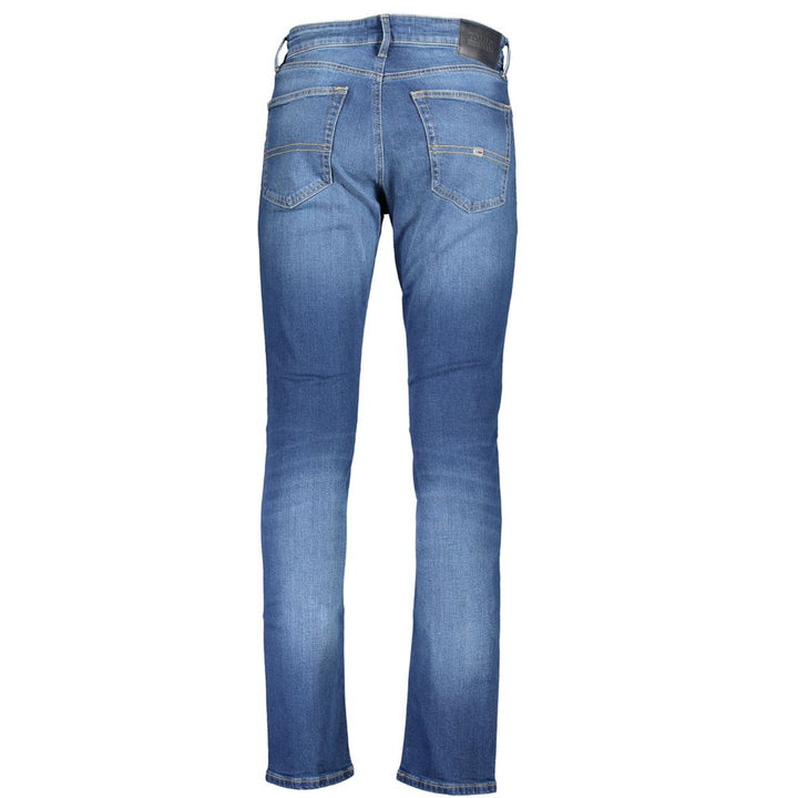 Blue Cotton Jeans & Pant